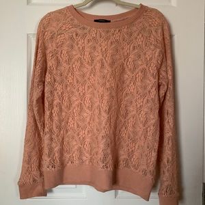 Forever 21 Orange/Peach Sweater